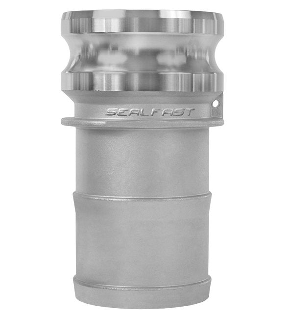 316 Stainless Steel Type E 5-Inch Male Adapter x Shank Cam and Groove Coupling - Image 1