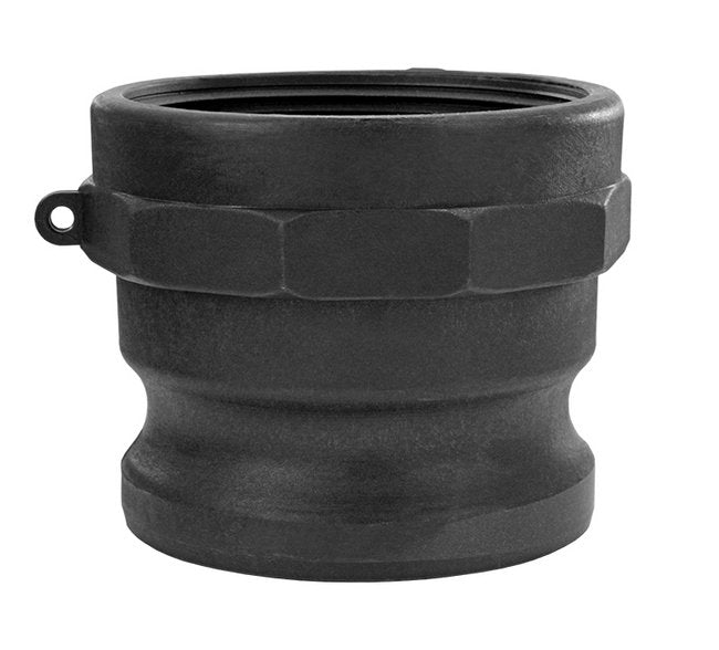 Polypropylene Type A Cam and Groove Coupling Adapter 1/2" x 3/4" - Image 1