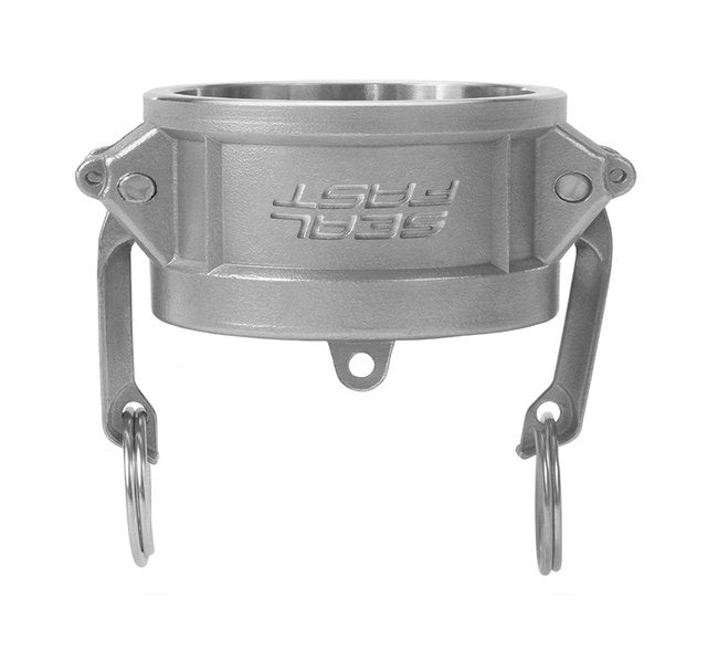Seal Fast 5-Inch 316 Stainless Steel Type DC Coupler Dust Cap - Image 1