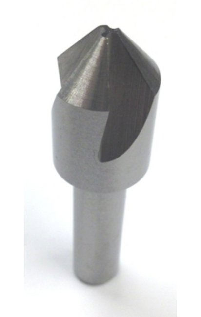Precise 5/8 Inch 82 Degree 3 Flute High Speed Steel Countersink - Image 2
