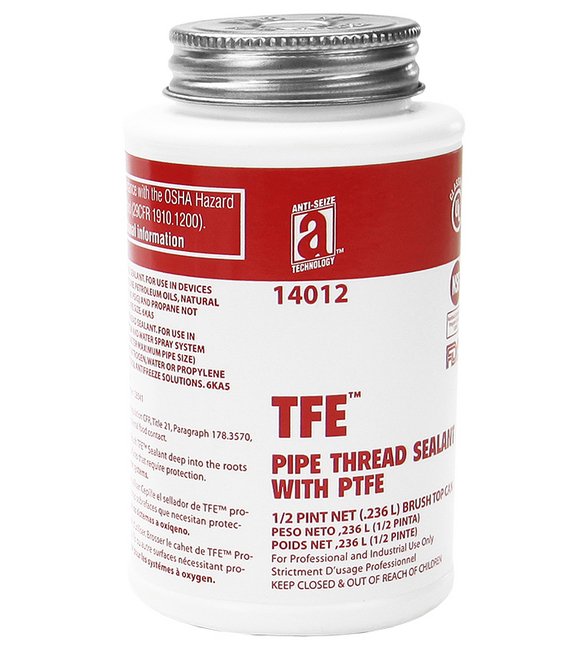 TFE™ Pipe Thread Sealant with PTFE, 1 Liquid Quart - Image 1