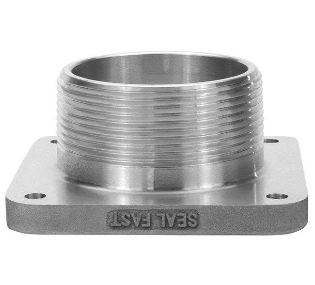 Seal Fast 4-inch Aluminum Male NPT Fuel Inlet/Outlet Fitting - Image 1