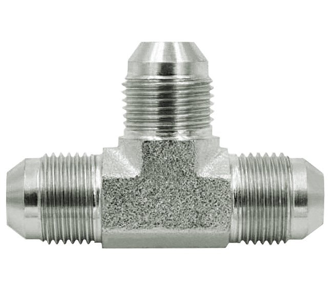 Carbon Steel JIC Male Adapter Union - 1/2 Inch (in) T1, T2, T3 (UNF) - Image 1