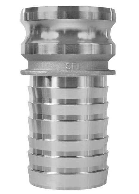 Premium Aluminum Type E Male Adapter x Shank Cam & Groove Coupling, 3 in - Image 1