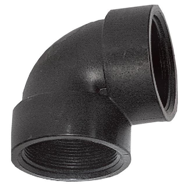 Banjo 3-Inch Polypropylene 90 Degree Pipe Elbow - Image 1
