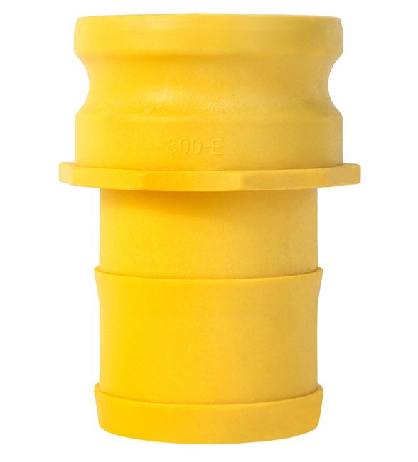 1 1/2 Inch Ny-Glass Type E Male Adapter Cam and Groove Coupling - Image 1
