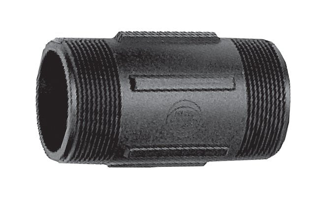 Banjo 1 1/2 x 3 Inch Poly Pipe Nipple Fitting - Image 1