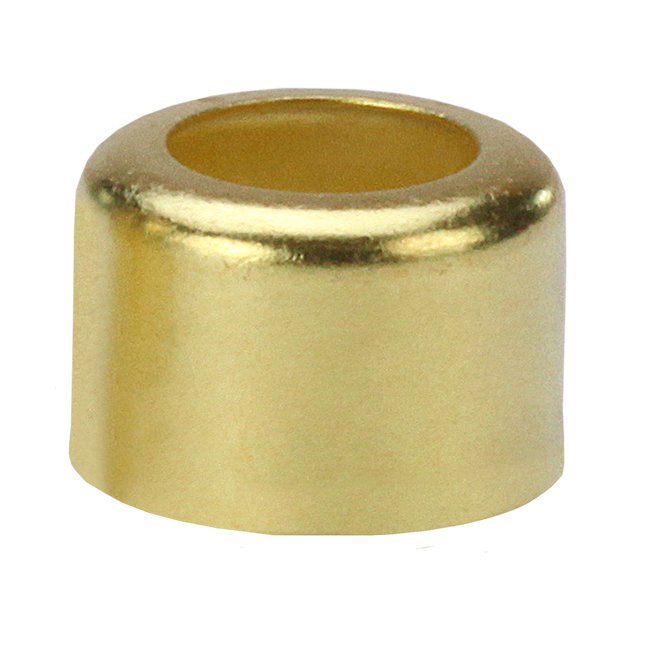 Brass Light Weight Air Hose Coupling - 0.410" Inner Diameter, Long Shank - Image 1