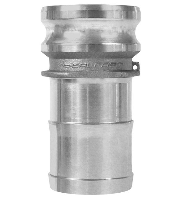 8" Aluminum Type E Male Adapter Cam and Groove Coupling - Image 1