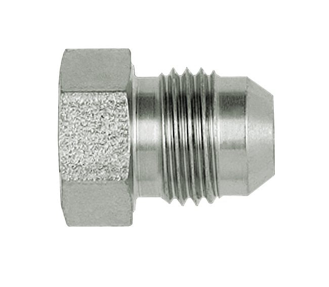 Seal Fast 1/4in T1 Carbon Steel JIC Hex Head Plug - Image 1