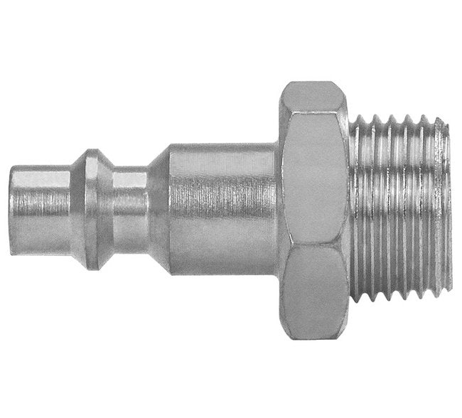 Plated Steel 1/4 Inch AM/AMA Socket Quick Connect Plug - Pack of 40 - Image 1