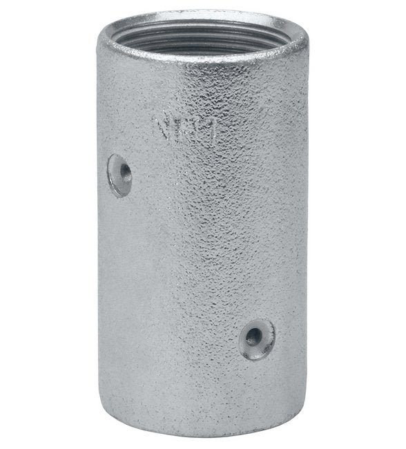 Seal Fast 1 Inch NPSH Threaded Hose End Nozzle Holder - Zinc Plated Iron - Image 1