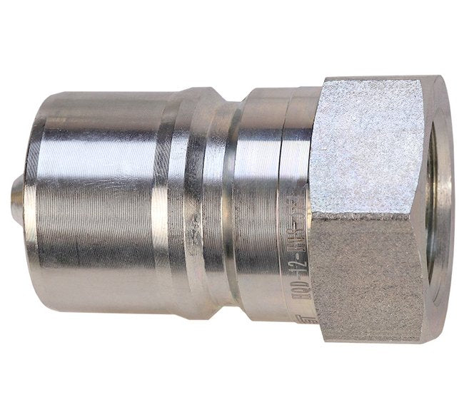 Carbon Steel Type B Quick Connect Hydraulic Plug - 1.53 in Length - Image 1
