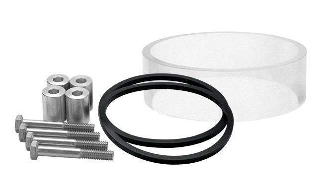 Aluminum Type GF Gravity Drop Adapter Sight Glass Kit - Image 1
