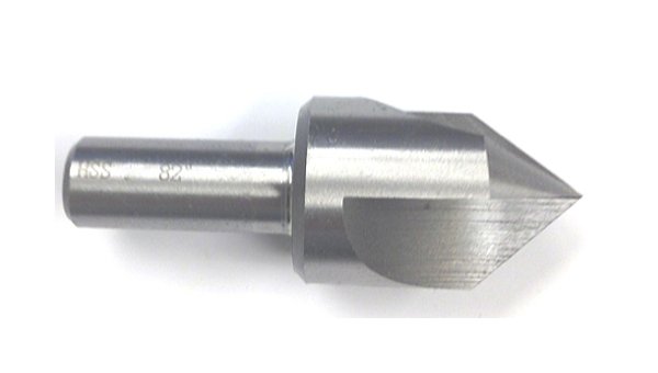 Precise 3/4 Inch 82 Degree 3 Flute Countersink - Image 1