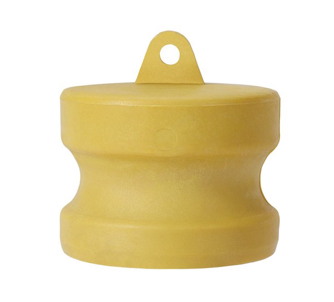 3 Inch Ny-Glass Type DP Dust Plug Adapter - Seal Fast Stainless Steel - Image 1
