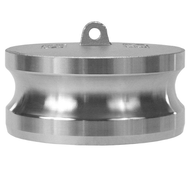 6" 304 Stainless Steel Type DP Dust Plug Adapter - Image 1