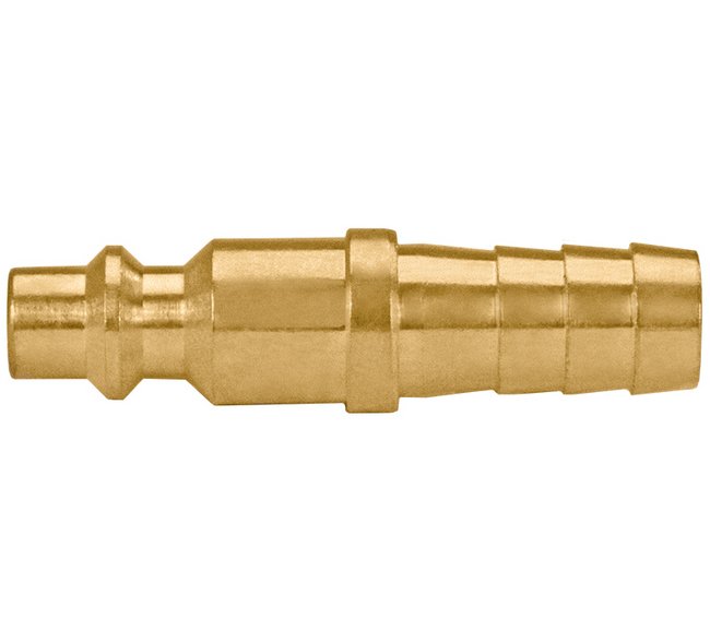 Brass 1/4 Inch AM/AMA Socket Quick Connect Plug - 1.89in Length - Image 1
