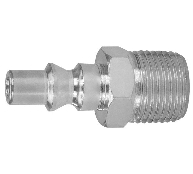 Seal Fast Zinc Plated Steel 1/4 in Quick Connect Automotive Plug - Image 1