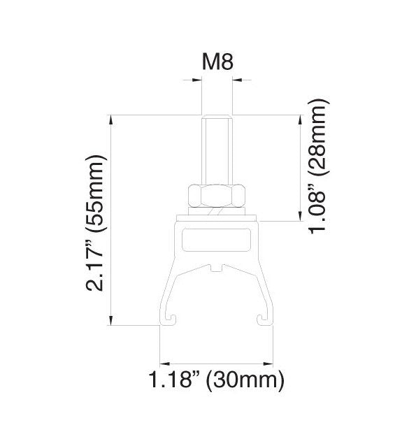 Acetyl Standard Hanger Clamp - Image 2