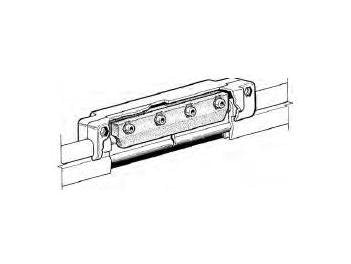 Copper Connector Clamp for 8-Bar Conductor Systems - Image 1