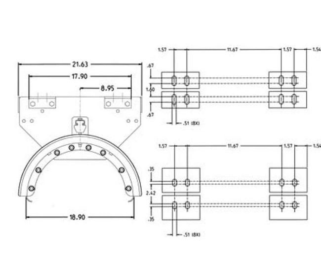 Heavy Duty I Beam Series 450 End Clamp - Image 1