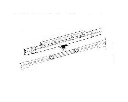 Isolation Section Kit with Galvanized Steel Guide Assembly - Image 1