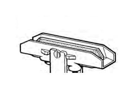Heavy-Duty 100A Collector Shoe for Crane Conductor Bar Systems - Image 1