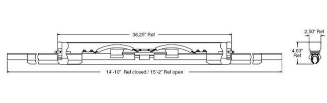 Hevi-Bar II PVC Expansion Section - Image 2