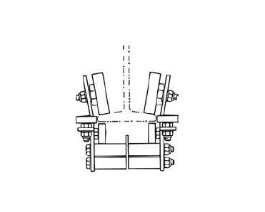Series 450 Heavy Duty I Beam Running Gear for S Beams - Image 1