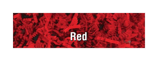 Red Crinkle Cut Paper Rolls - Image 1