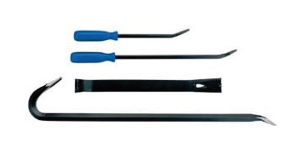 25-Inch High Carbon Steel Pry Crowbar with Handles - Image 1