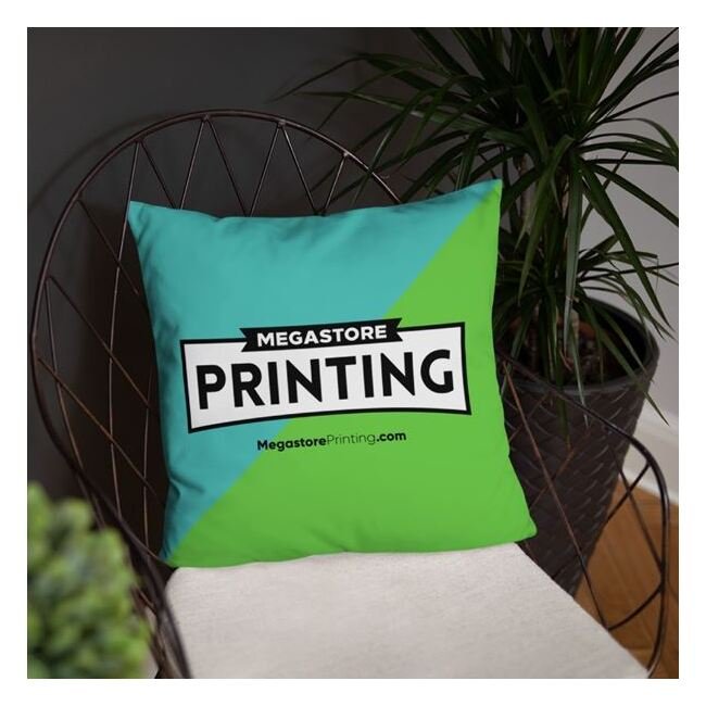 Custom Art Print Pillow - 22x22 inches - Image 2