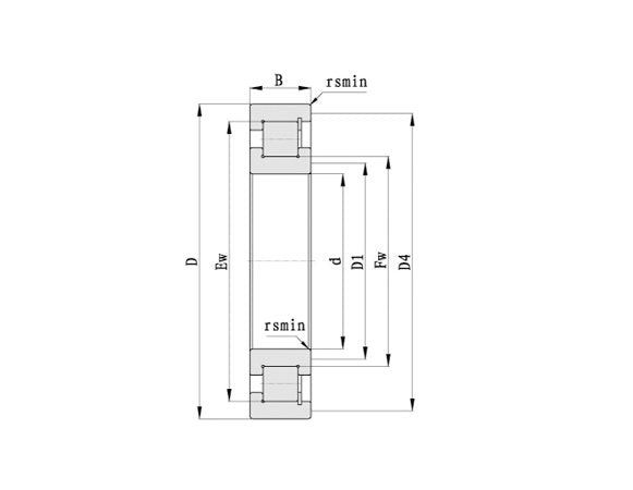 NJ/NCF-V Single Row Cylindrical Roller Bearings - Image 2