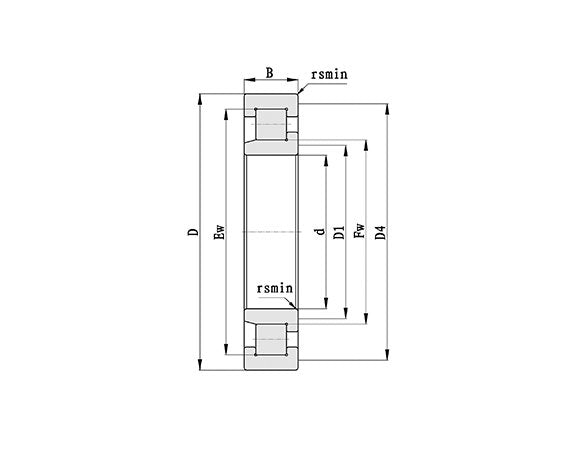 NJ/NCF-V Single Row Cylindrical Roller Bearings - Image 2