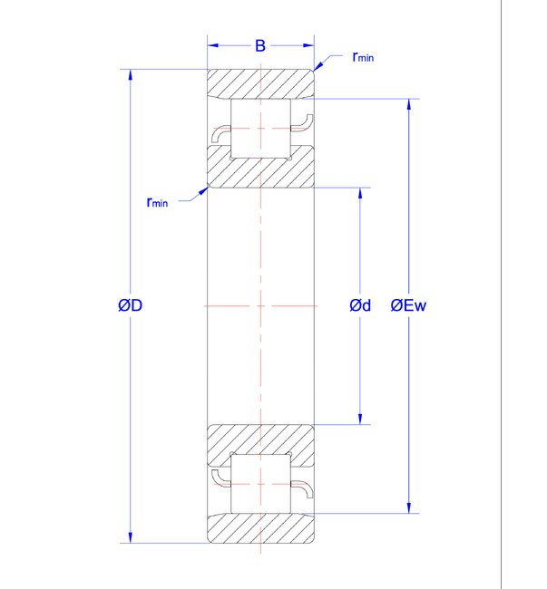 N/NJ/NU/NUP Single Row Cylindrical Roller Bearings - Image 2