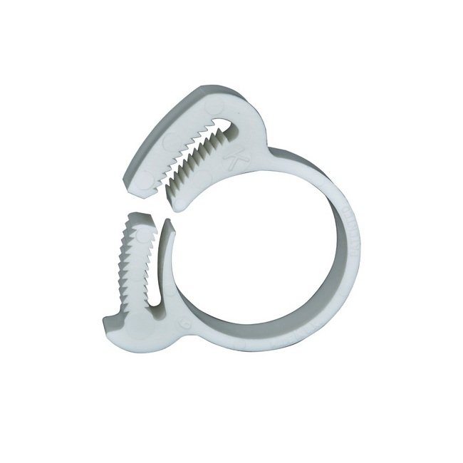 DBT Series 0.803 to 0.949 Inch (in) Clamp Range and 7/8 Inch (in) Tube Size Double-Grip Ratchet-Style Hose Clamp - Image 1