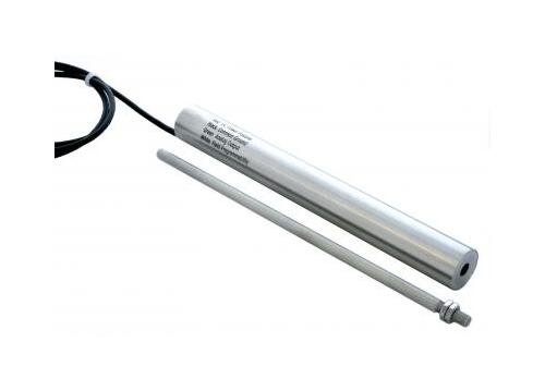 10 Inch Stroke LVDT Linear Position Sensor, DC to DC 4-20mA Output - Image 1