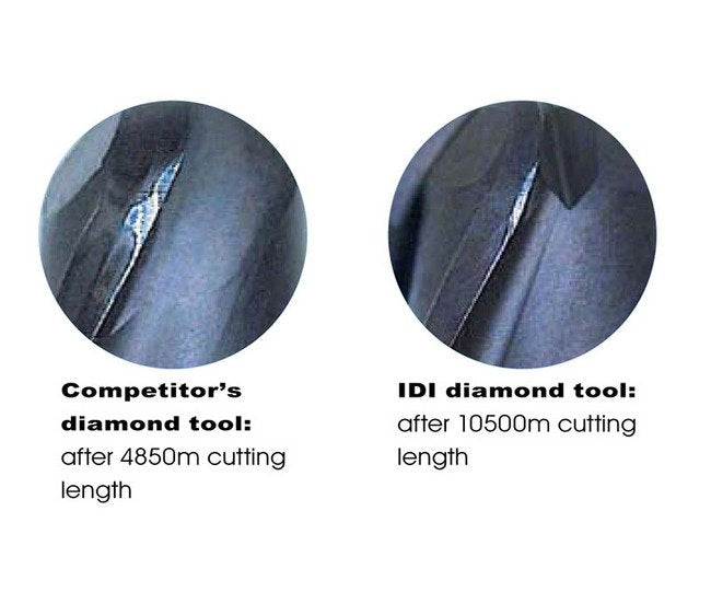 IDI Diamond Coated 2-Flute Square End Mill - Image 5