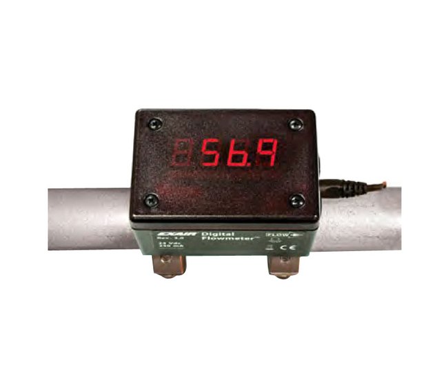EXAIR 9098-DAT 4 Inch Digital Flowmeter for Compressed Air Monitoring - Image 1