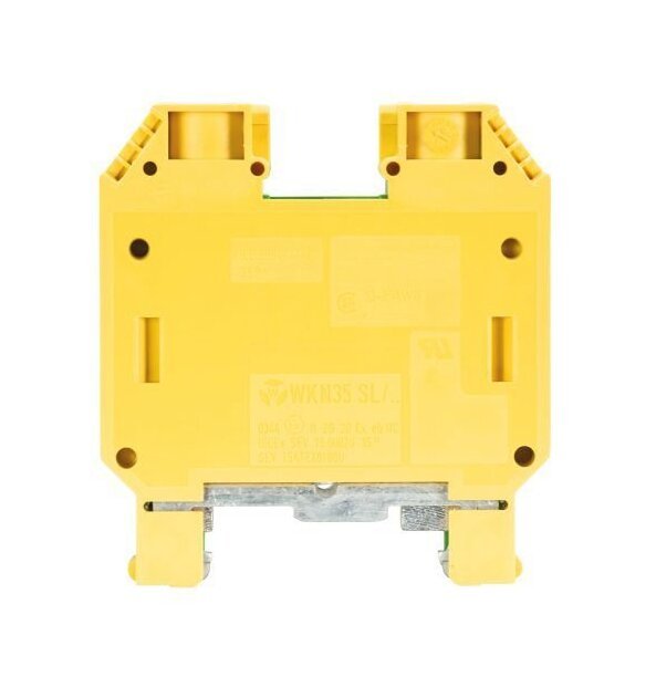 Wieland WKN 35 SL Earth Terminal Block for DIN Rail - Image 1