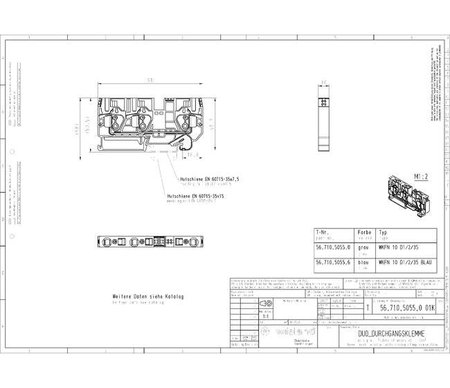 Wieland WKFN 10 Feed-Through Terminal Block - Image 3