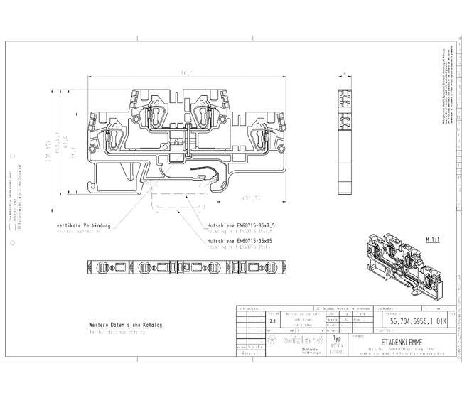 Wieland WKFN 4 Multi-Tier Terminal Block - Image 2