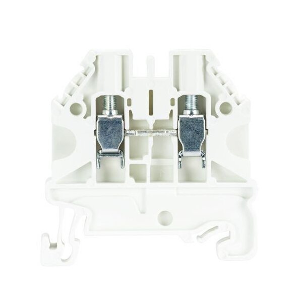 Wieland WT 4 WS Feed-Through Terminal Block - White, DIN Rail Mountable - Image 2