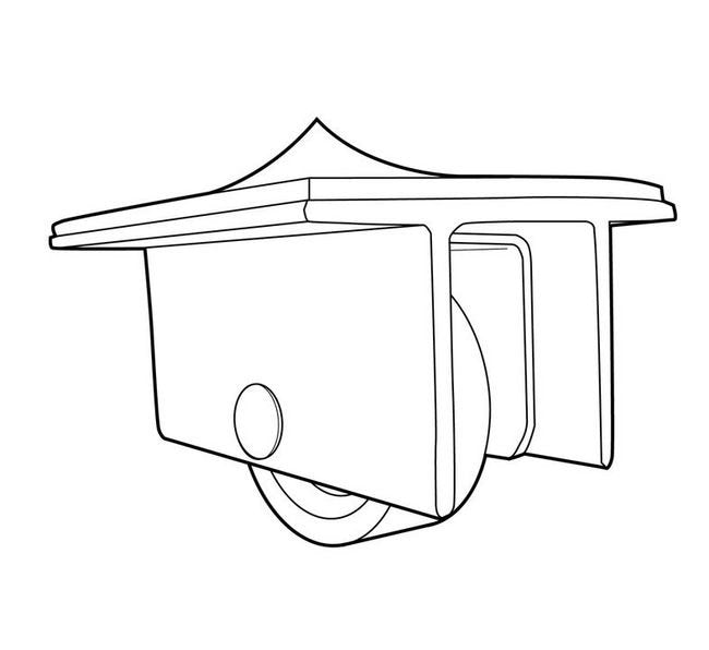 Heavy-Duty Adhesive Display Caster Set - Image 2