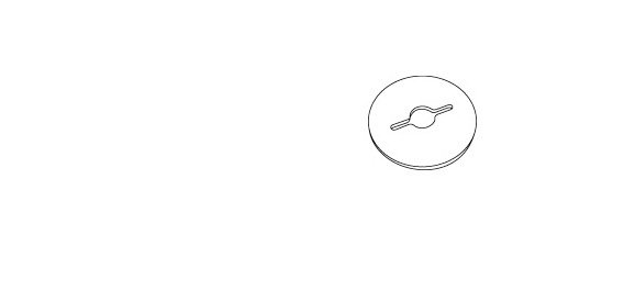 White Round Backer Washer - Packaging Handle Accessory - Image 3
