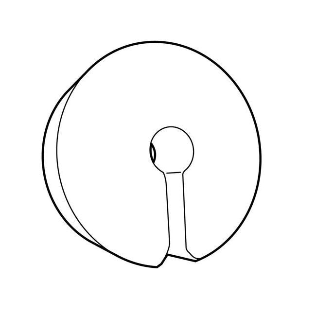 Round Vinyl Inventory Control Clip - Image 2