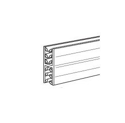 Clear Gripper 180 Degree 'H' Panel Former, 1/8" - 3/16" Grip - Image 2