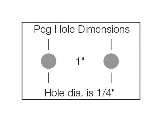 All-Wire Pegboard Hook with Scan Plate, 0.186" Wire x 4" Stem - Image 4