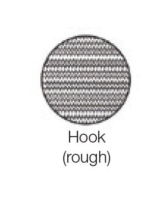 White Hook & Loop Fastener Coins - 1/2" - Pack of 1440 - Image 3